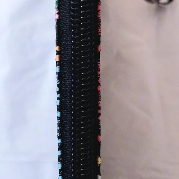 Multicolor Snakeskin Clutch - Picture 6 of 7